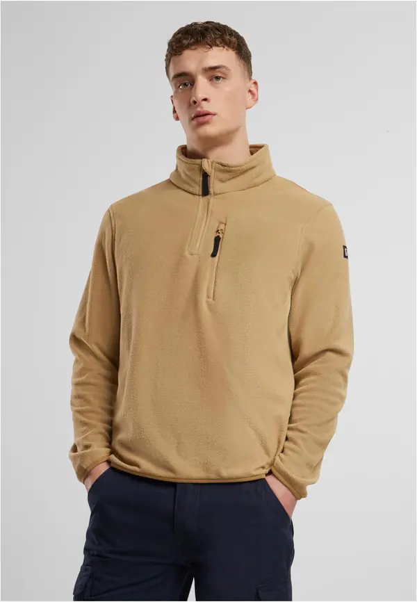Brandit Fleece Troyer Camel