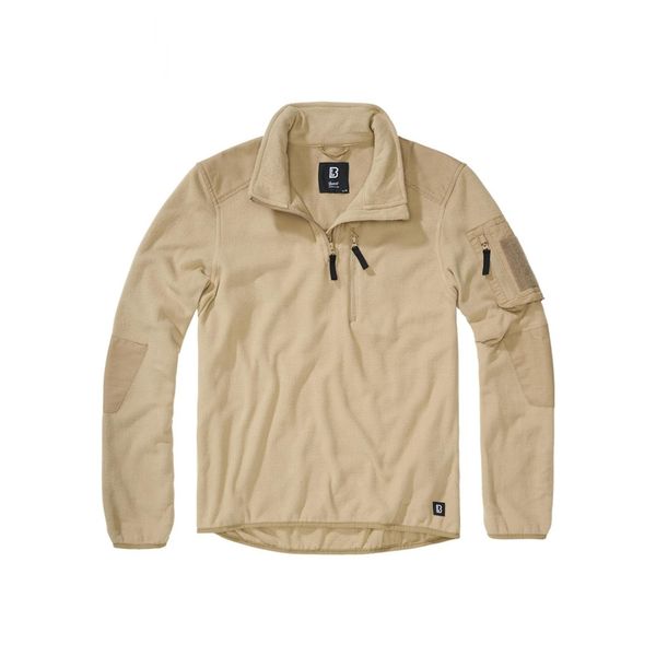 Brandit Fleece Troyer Ripstop Camel