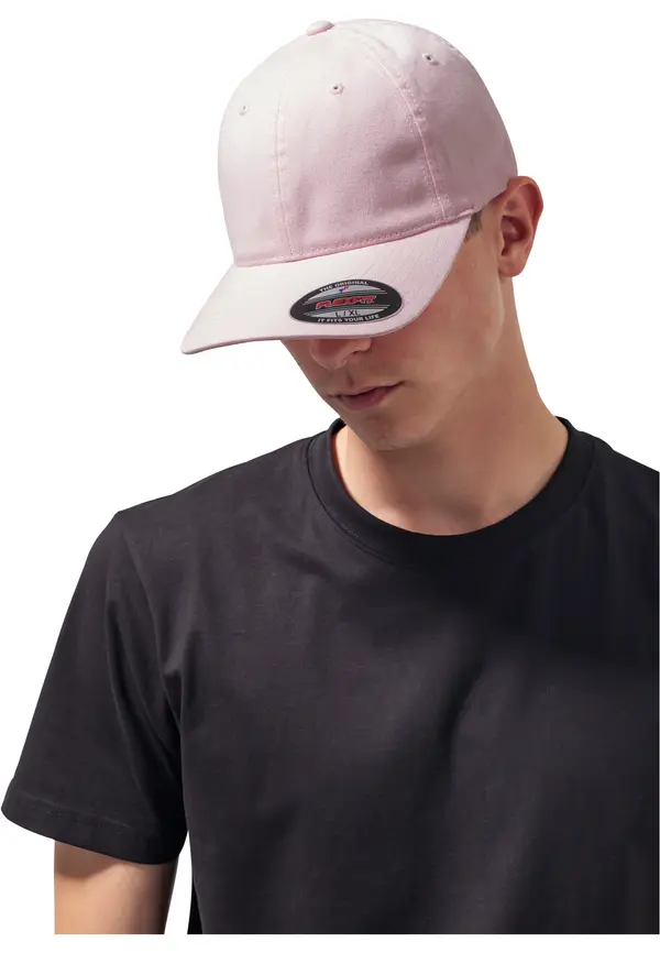 Flexfit Flexfit Garment Washed Cotton Dad Hat Pink