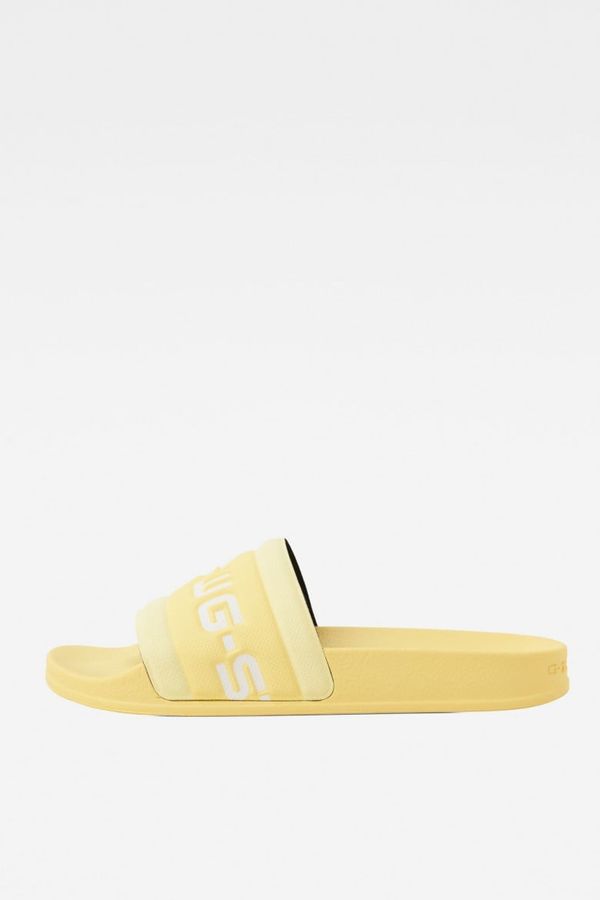 G Star Flip-flops - G-STAR Cart Slide III yellow
