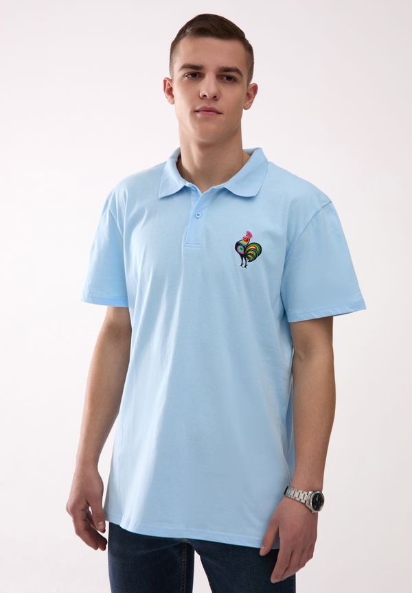 Folkstar Folkstar Man's Polo Shirt Embroidery