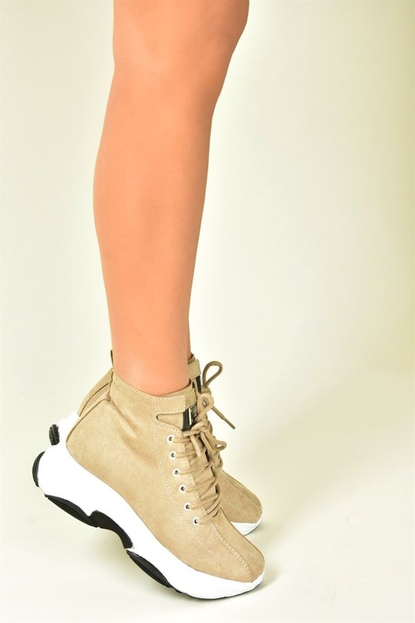 Fox Shoes Fox обувки десет велур еднолични маратонки дамски спортни облекла