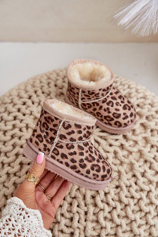 FR1 FR1 Детски ботуши за сняг Botki Insulated Beige Nallita