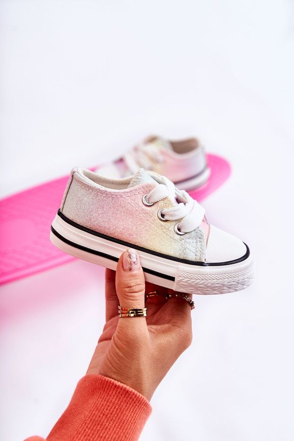 FR1 FR1 Детски маратонки вързани многоцветни Effy