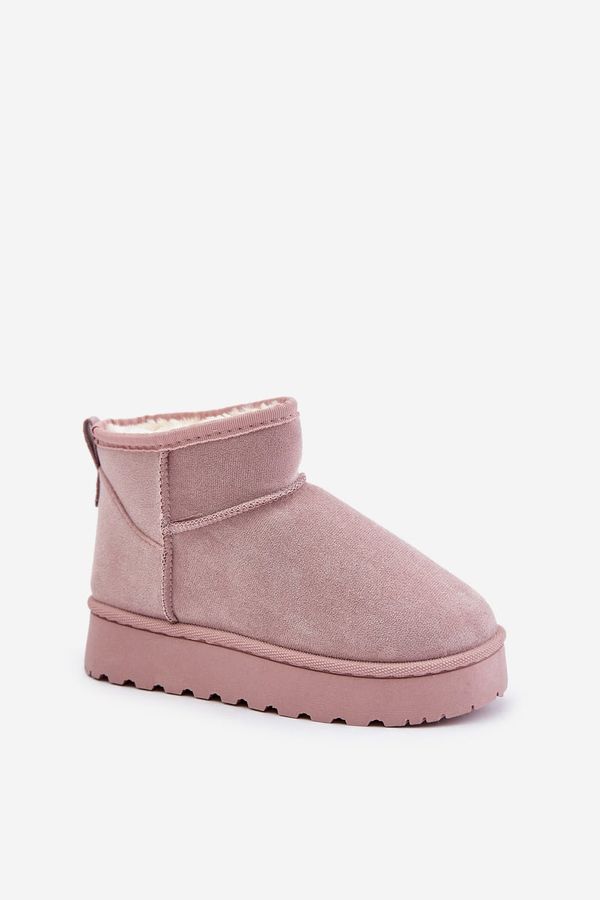 FR1 FR1 Детски обувки за сняг изолирани розови Nallita