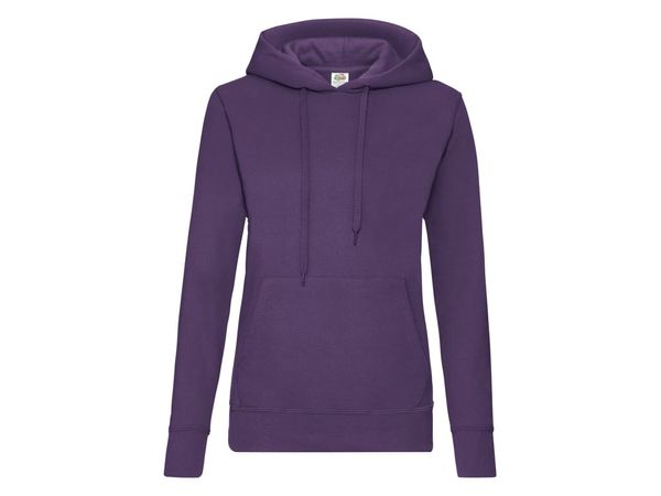 Fruit of the Loom FRUIT OF THE LOOM F81•Ladies Hooded Sweat