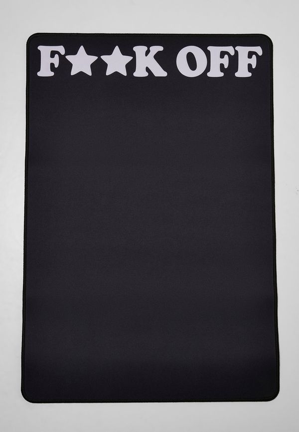 Mister Tee Fuck OFF Desk Pad Black/White