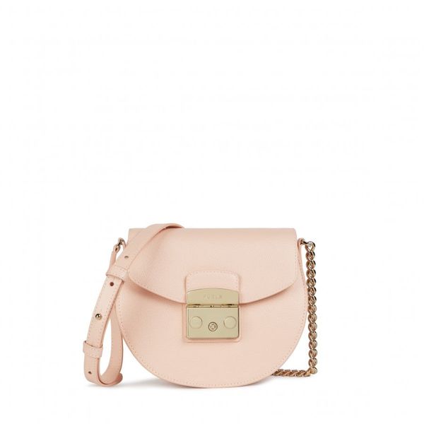 Furla Furla Handbag - METROPOLIS MINI CROSSBODY ROUND - ARES pink