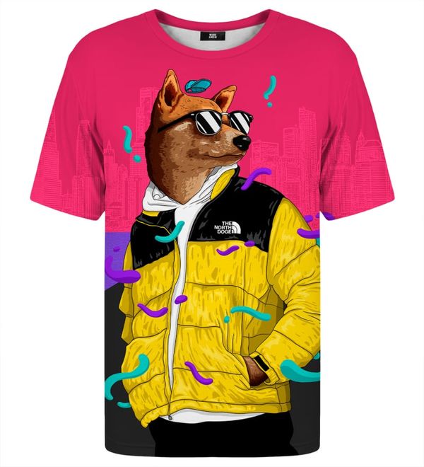 Mr. GUGU & Miss GO Г-н GUGU & Miss GO Тениска на Unisex The North Doge Tsh2343