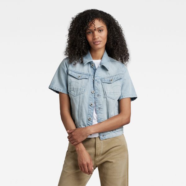 G Star G-STAR Jacket - Arc Jacket s\s blue