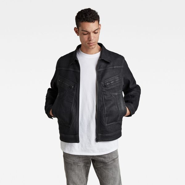 G Star G-STAR Jacket - Nero black stretch denim black