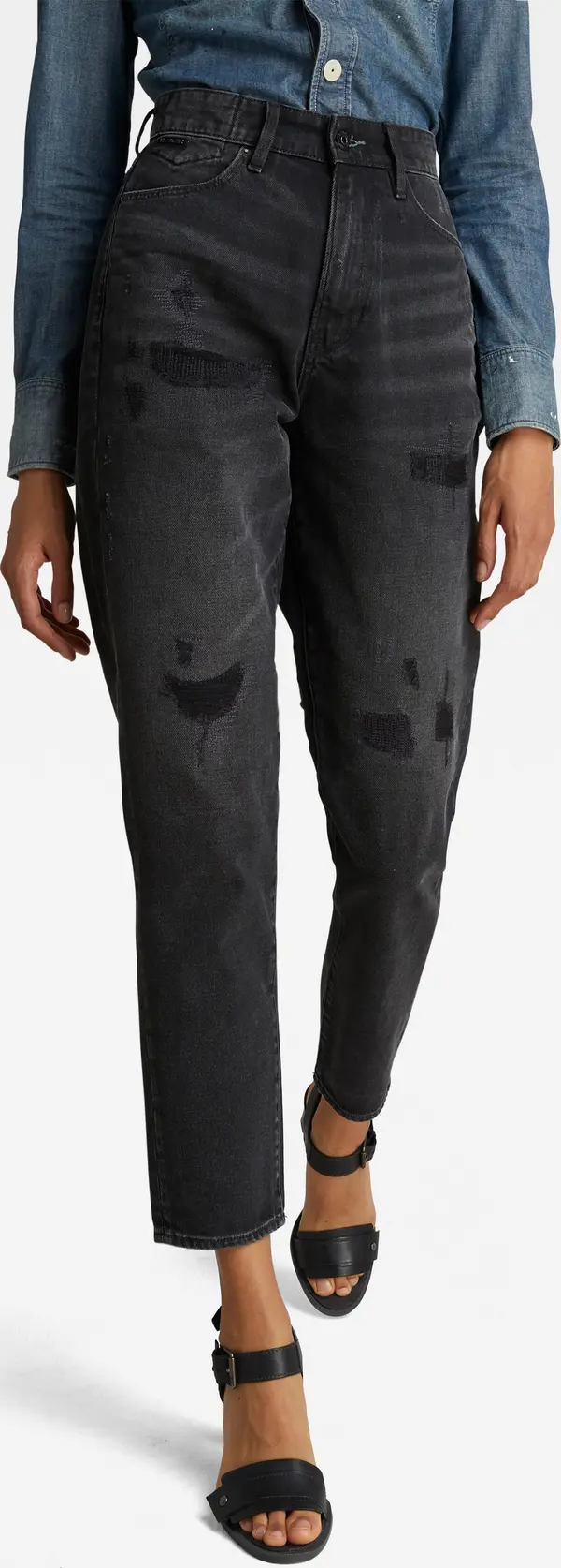 G Star G-STAR Jeans - Janeh Ultra High Mom Ankle Black