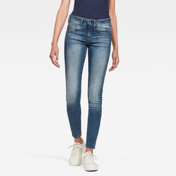 G Star G-STAR Jeans - Lynn Mid Skinny Wmn Blue-Grey