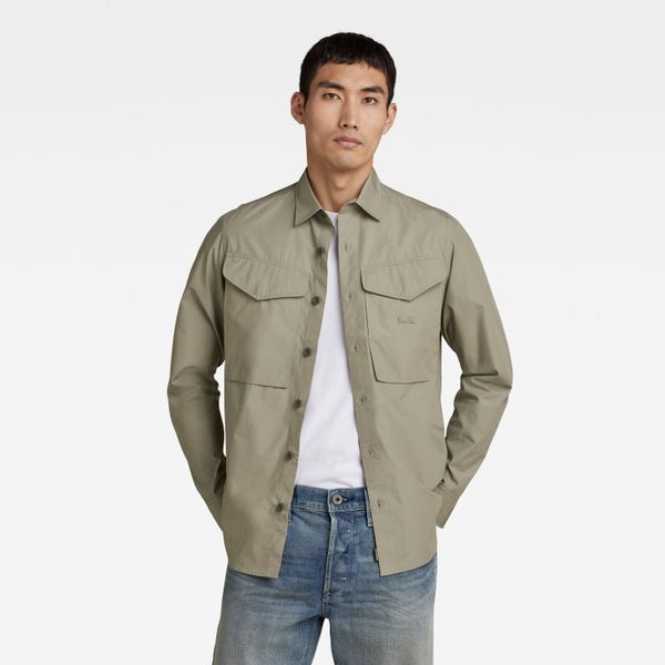 G Star G-STAR Shirt - Cargo reg shirt green