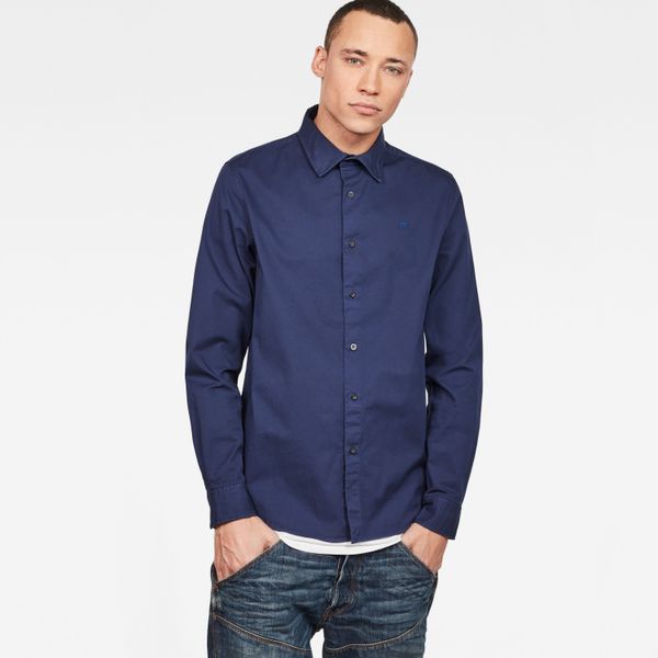 G Star G-STAR Shirt - Core straight dark blue