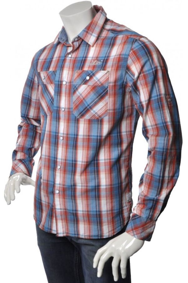 G Star G-STAR Shirt - le co rolup l/s blue