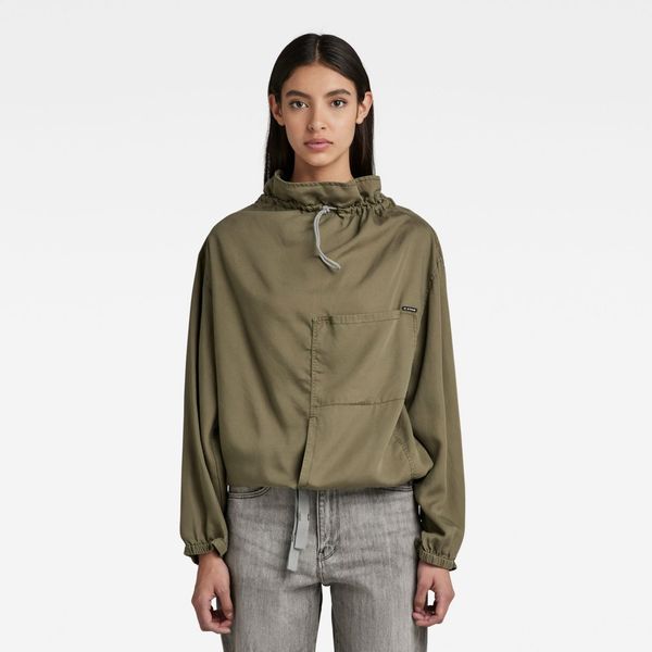 G Star G-STAR Sweatshirt - Mock neck shirt l\s green