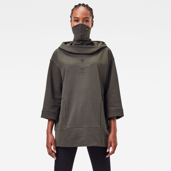 G Star G-STAR Sweatshirt - Oversized hdd cover sweat wmn green