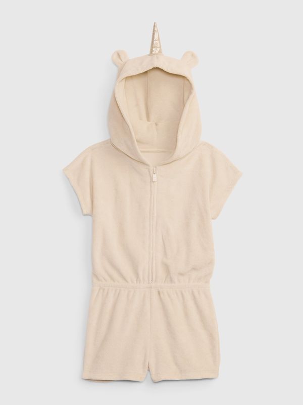 GAP GAP Baby bathing terry cloth with hood - Girls