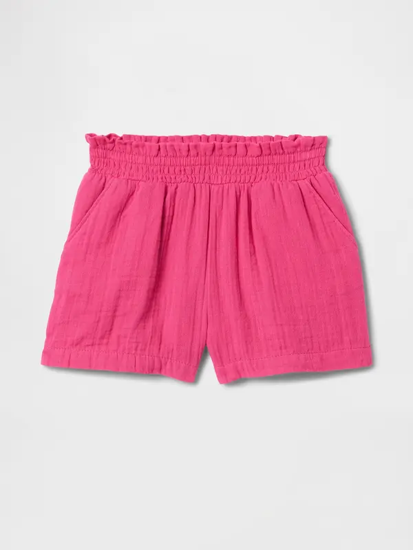 GAP GAP Baby muslin shorts - Girls