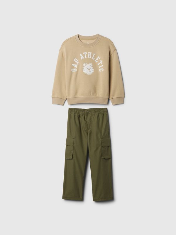 GAP GAP Baby set of sweatshirt and cargo pants - Boys