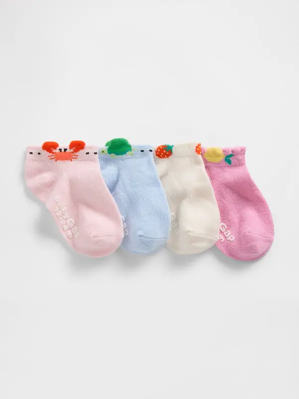 GAP GAP Baby socks, 4 pairs - Girls