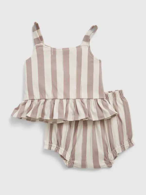 GAP GAP Baby Striped Peplum Set - Girls