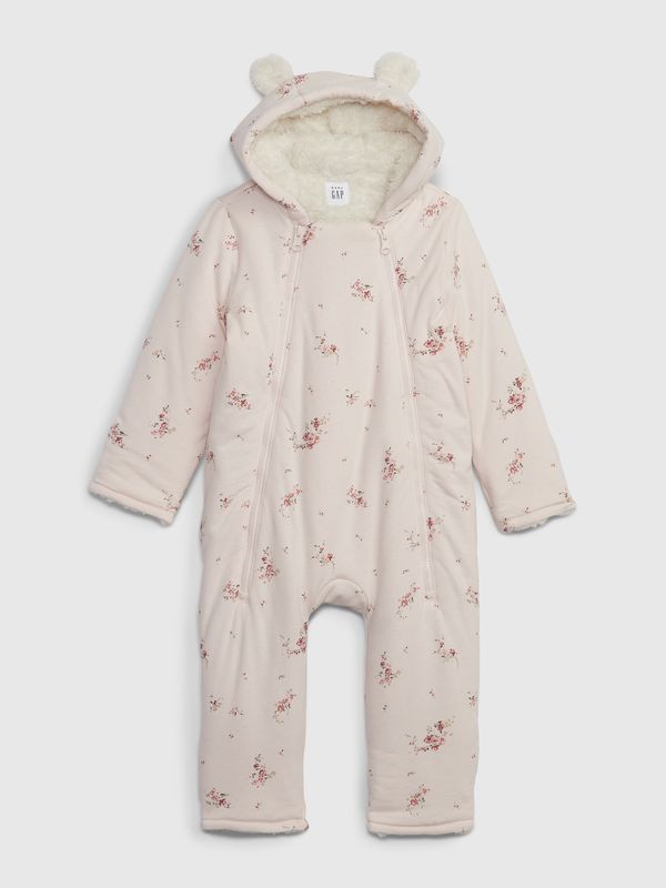 GAP GAP Baby winter jumpsuit sherpa - girls