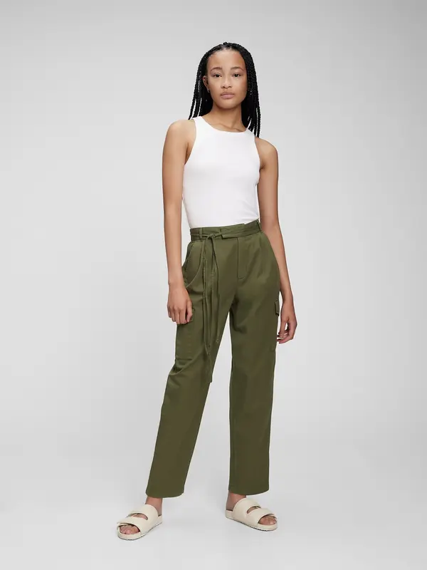 GAP GAP Cargo High Rise Trousers - Ladies