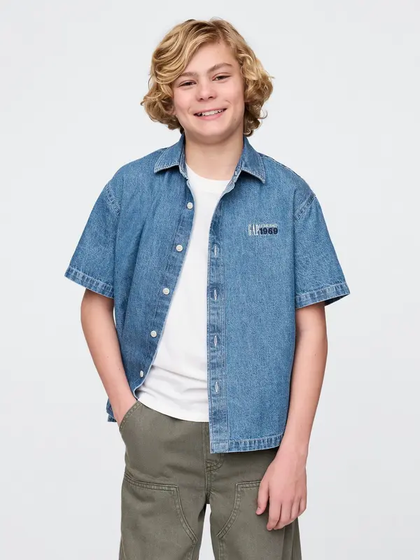 GAP GAP Children's denim shirt Americana - Boys