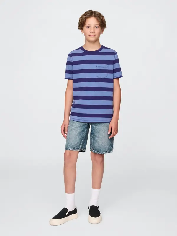 GAP GAP Children's denim shorts '90s Loose UltraSoft Americana - Boys