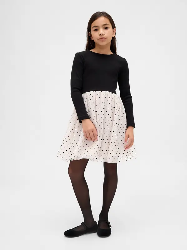 GAP GAP Children's Dress with Tulle Skirt - Girls