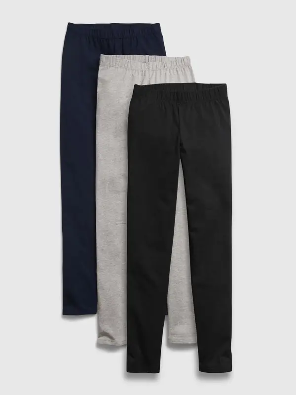 GAP GAP Children's leggings organic, 3pcs - Girls