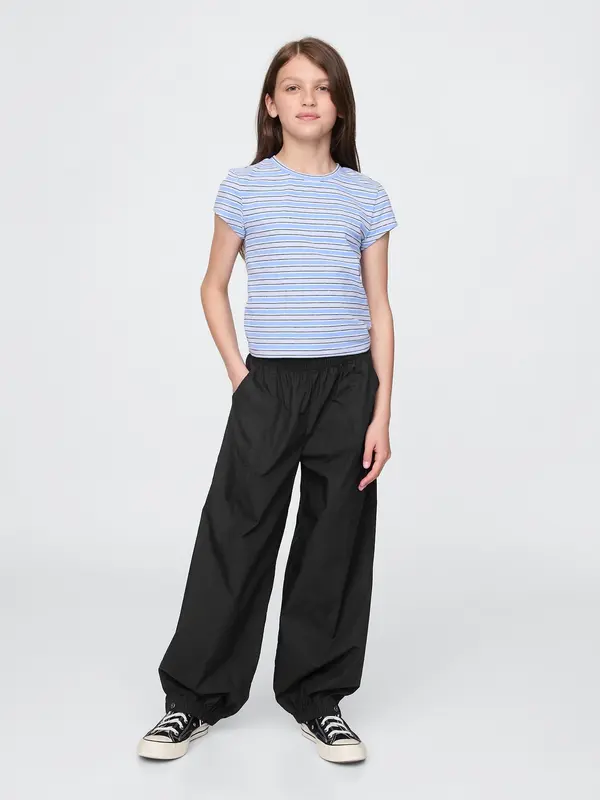 GAP GAP Children's Poplin Pants Baggy Joggers - Girls