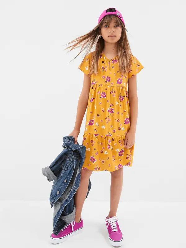 GAP GAP Children's Ruffle Dress floral - Girls