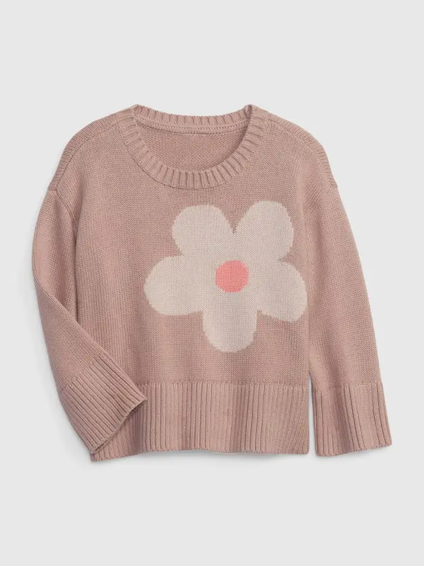 GAP GAP Children's Sweater with Flower - Girls