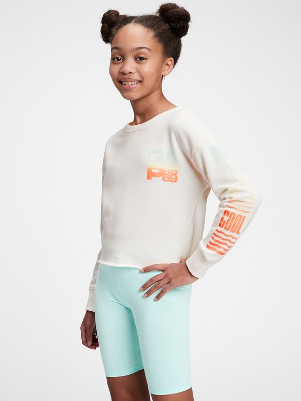 GAP GAP Children's Sweatshirt Graphic Boxes Crew - Girls