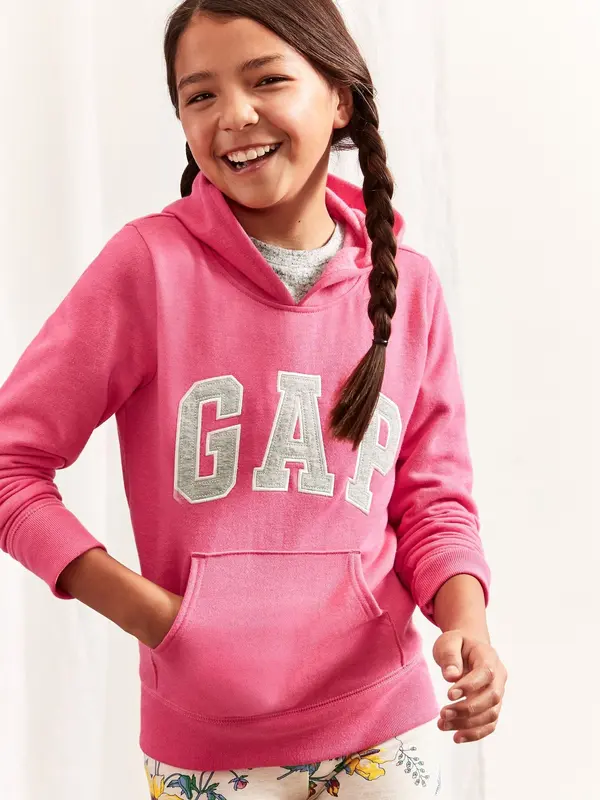 GAP GAP Children's Sweatshirt Logo Hoodie Sweatshirt - Girls