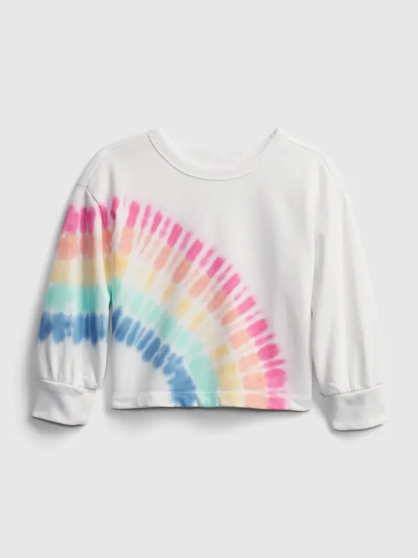 GAP GAP Children's Sweatshirt Rainbow Tie Dy - Girls