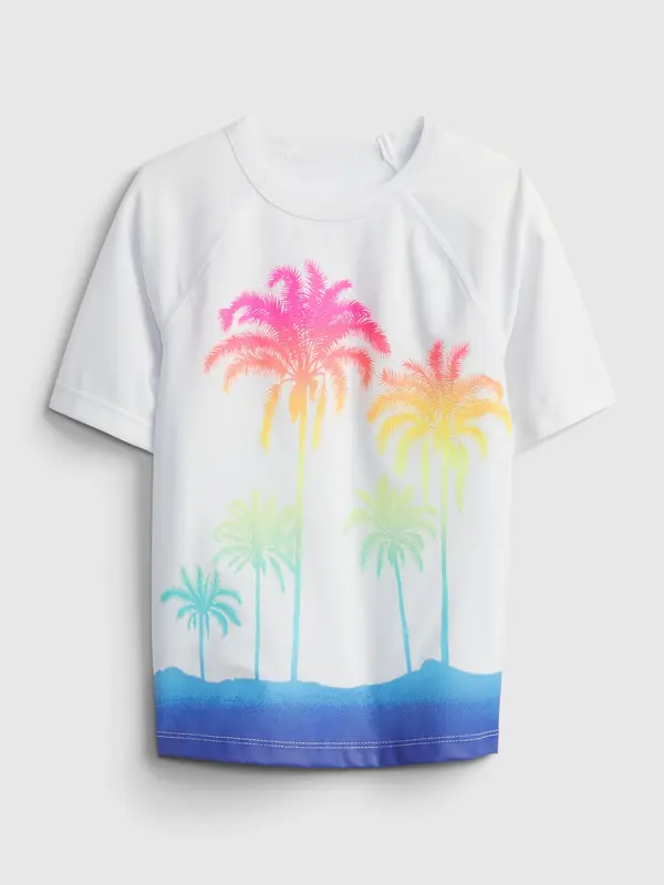 GAP GAP Children's Swimwear Top Graphic Crew - Boys