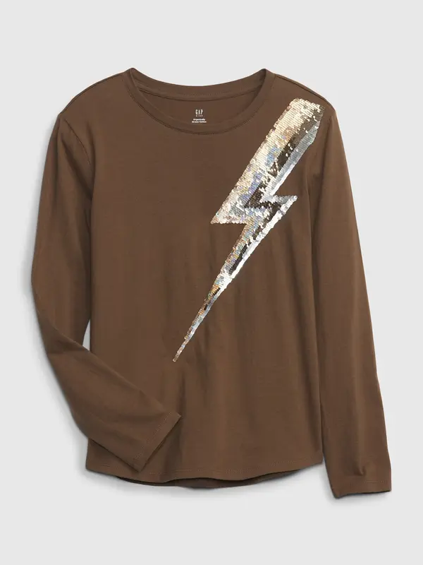 GAP GAP Children's T-shirt organic lightning - Girls