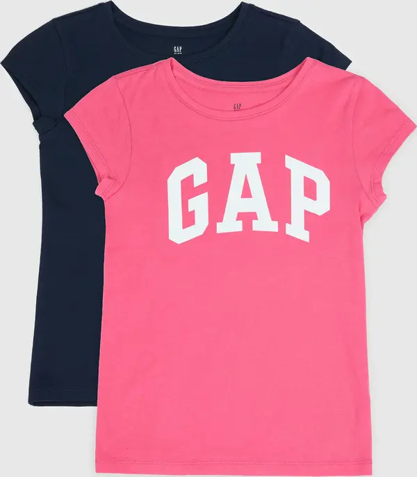 GAP GAP Children's T-shirt with logo, 2 pcs - Girls