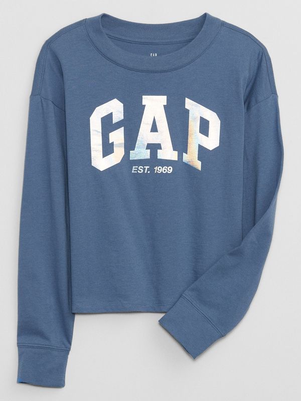 GAP GAP Children's T-shirt with metallic logo - Girls