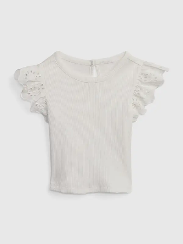 GAP GAP Children's T-shirt with ruffles - Girls