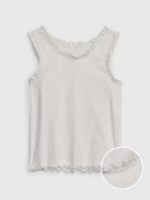 GAP GAP Children's Tank Top with Lace - Girls