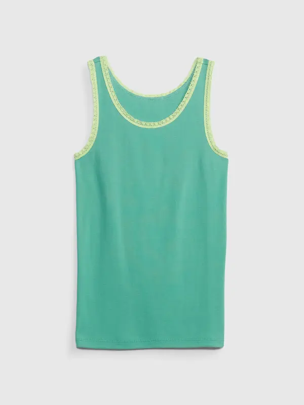GAP GAP Children's Tank Top with Lace - Girls