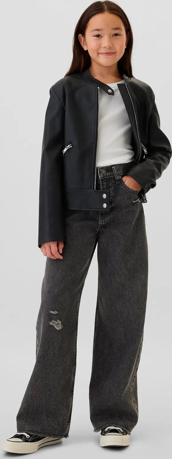 GAP GAP Children's wide jeans Low Stride - Girls