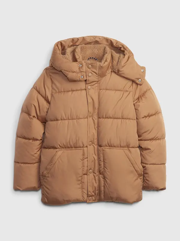 GAP GAP Children's Winter Jacket with Fur - Boys