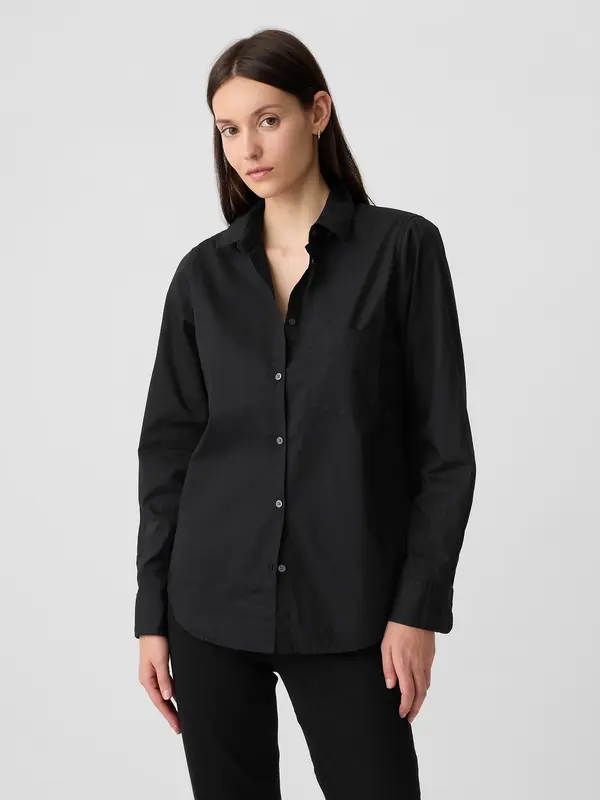 GAP GAP Classic Long Sleeve Shirt - Ladies