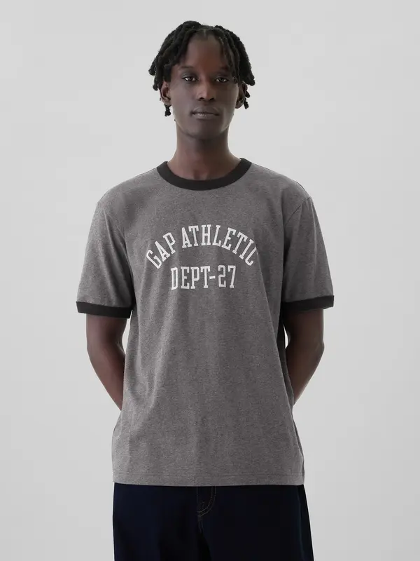 GAP GAP Cotton T-Shirt Athletic - Mens